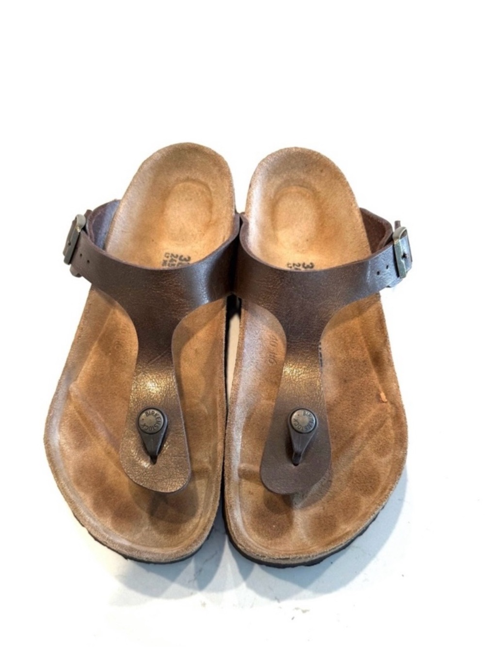 Birkenstock Gizeh Buckle Sandals Size 7